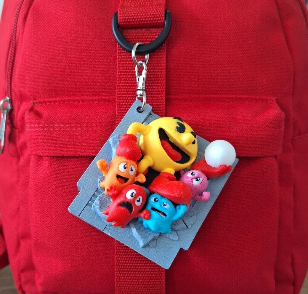 Sleutelhanger PacMan