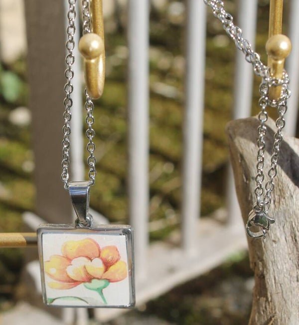 Collier fleur