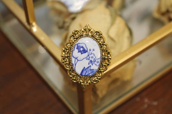 Bague assiette ancienne