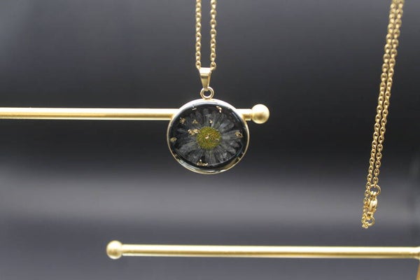 Collier rond chaine dorée