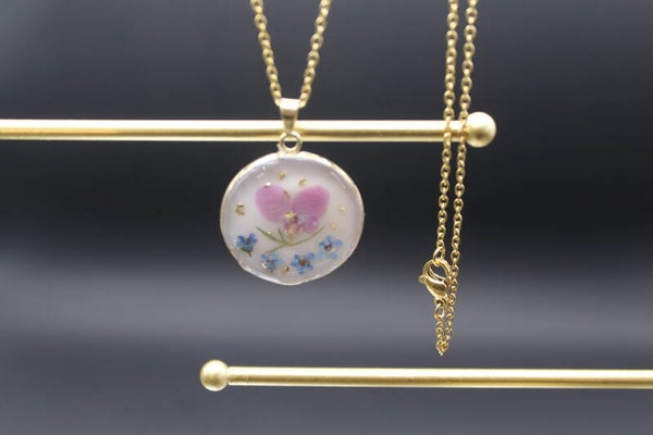 Collier chaine dorée