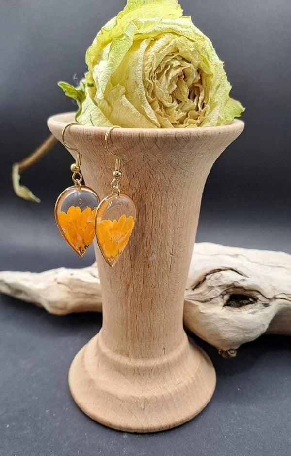 Boucles d'oreilles gouttes