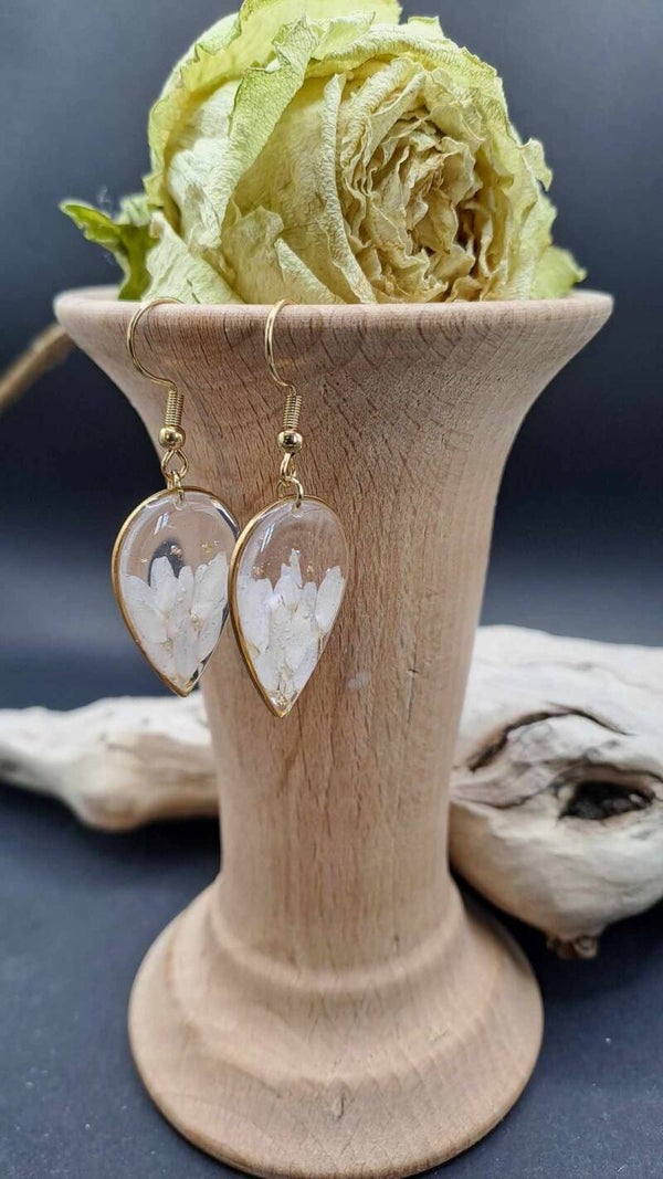 Boucles d'oreilles gouttes