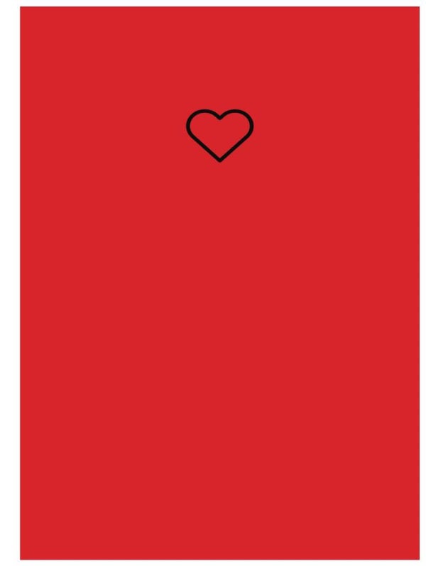 HEART JOURNAL NOTEBOOK HARDCOVER