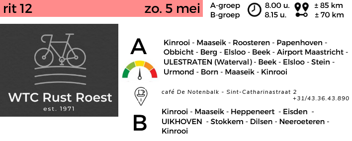 Seizoen 2024 / Archief | Rust Roest Kinrooi