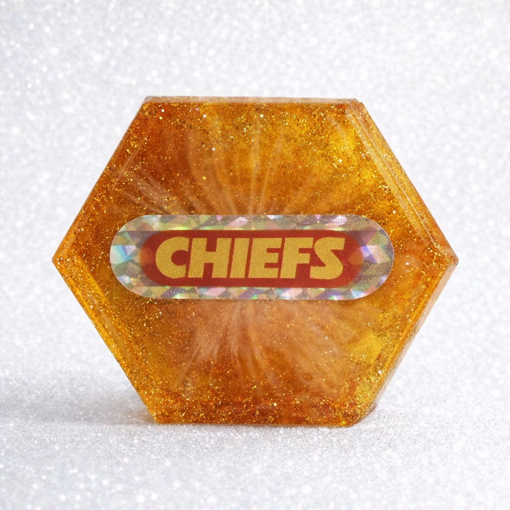 Kansas City Chiefs Resin Coaster / Display Piece