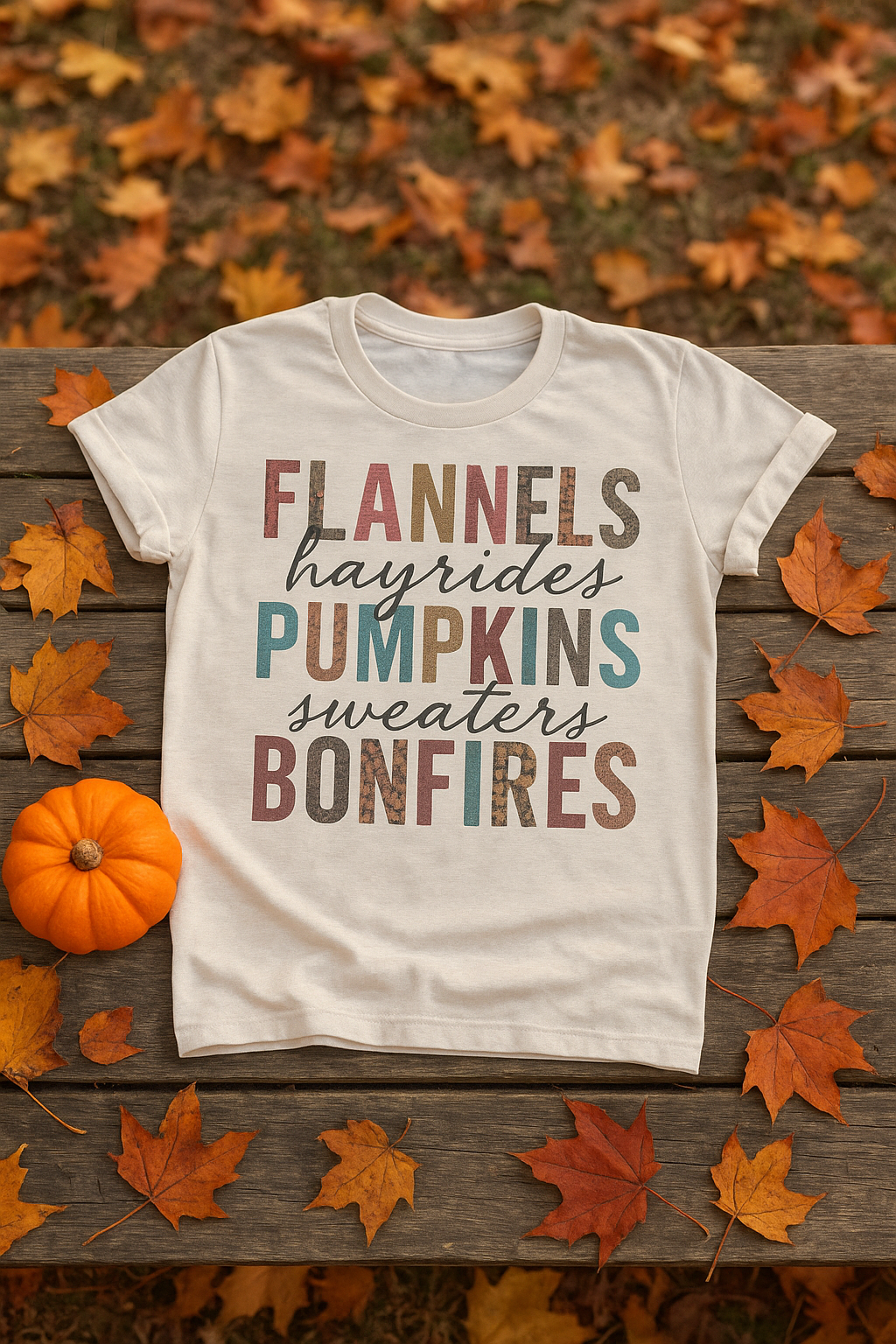 “Fall Vibes Graphic Tee – Cozy & Chic Autumn Style”