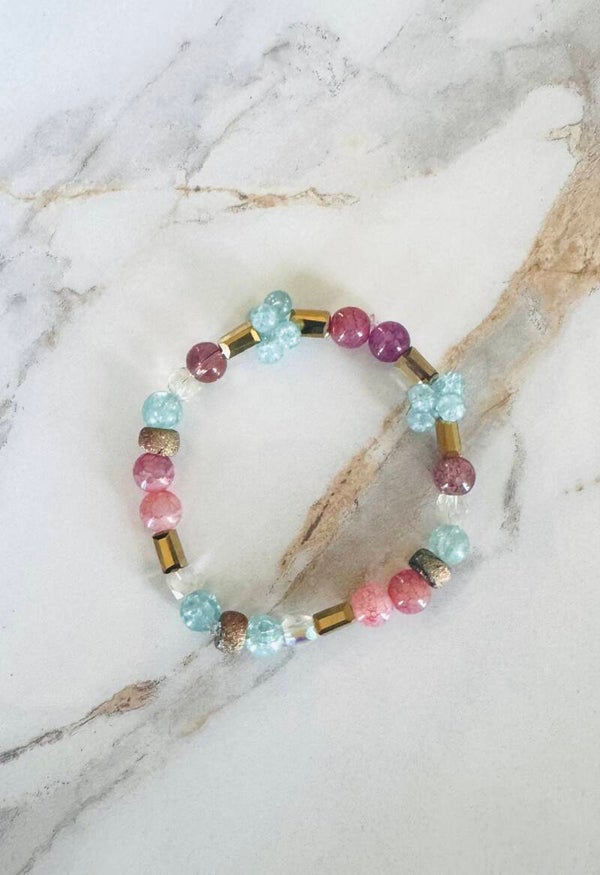 Pastel Blessings Beaded Bracelet