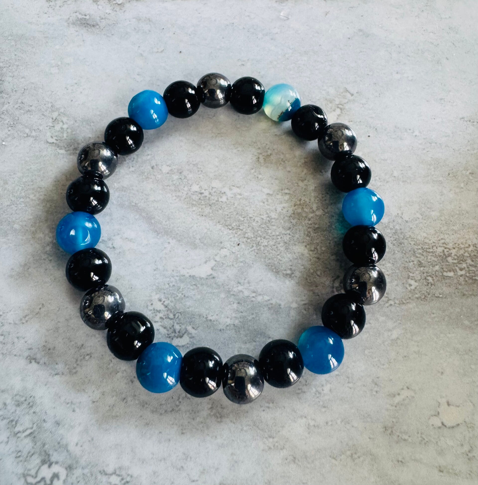 Ocean Depths Beaded Bracelet