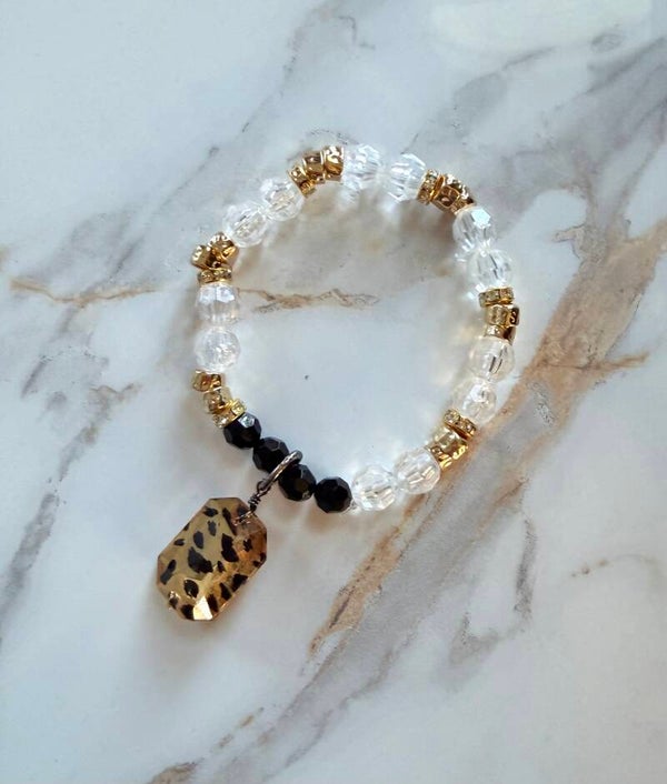 Golden Leopard Bracelet