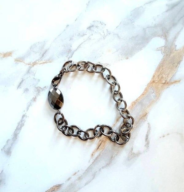 Midnight Chain Bracelet