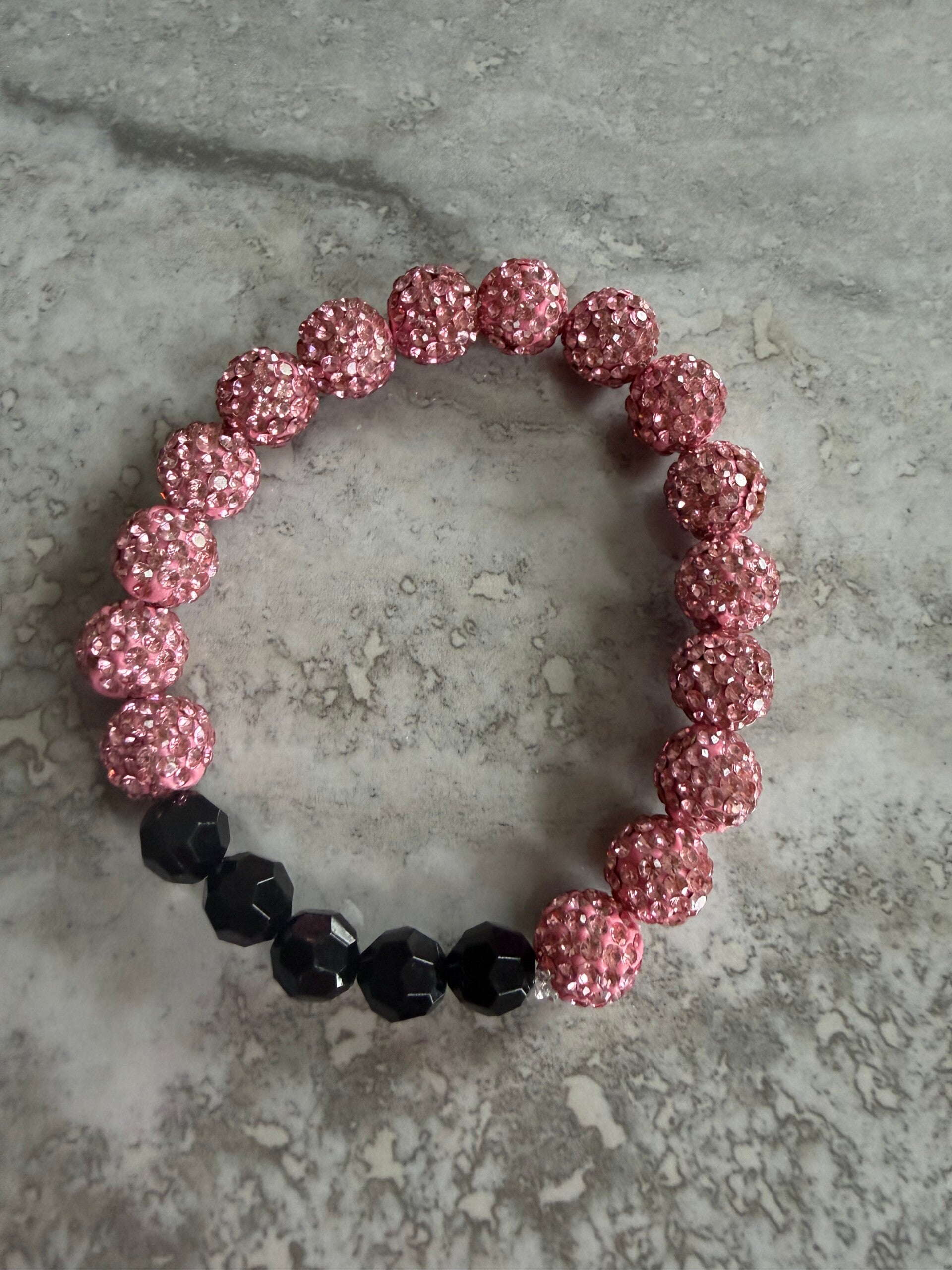 Midnight Rose Sparkle Bracelet