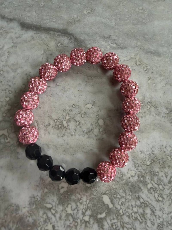 Midnight Rose Sparkle Bracelet
