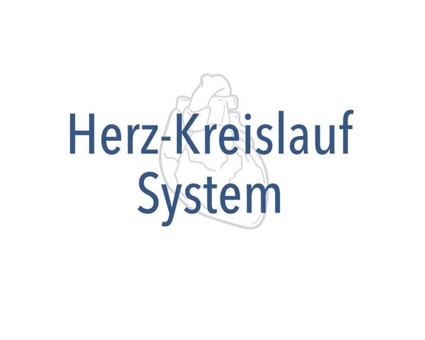 Herz-Kreislauf System l Medizin