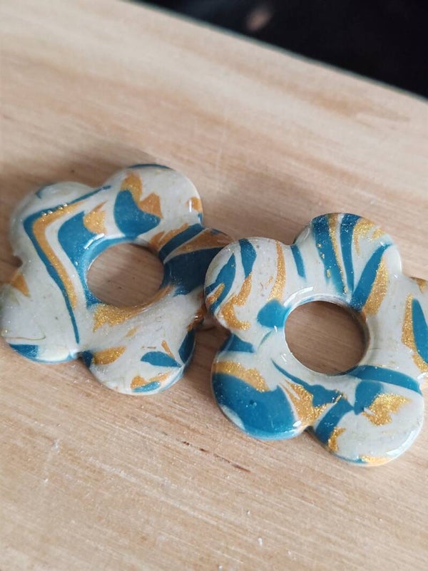 Pampilles pâte polymère mélange