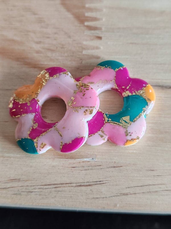 Pampilles pâte polymère mélange d'avril