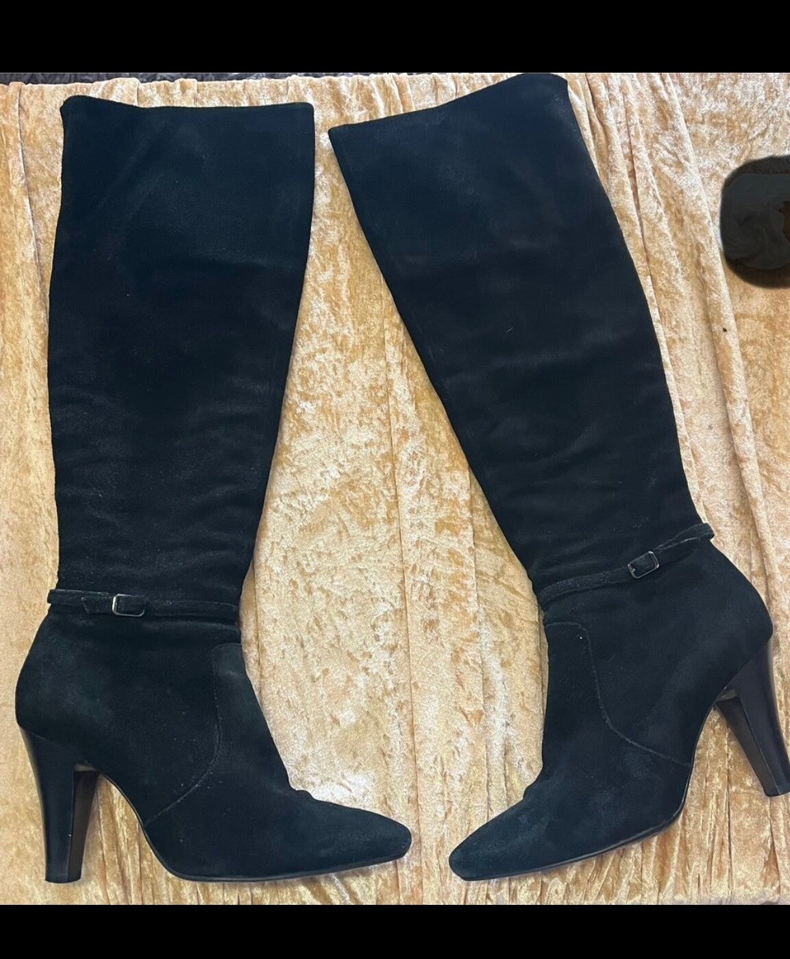 Mi Piaci Valance Black Suede Boots