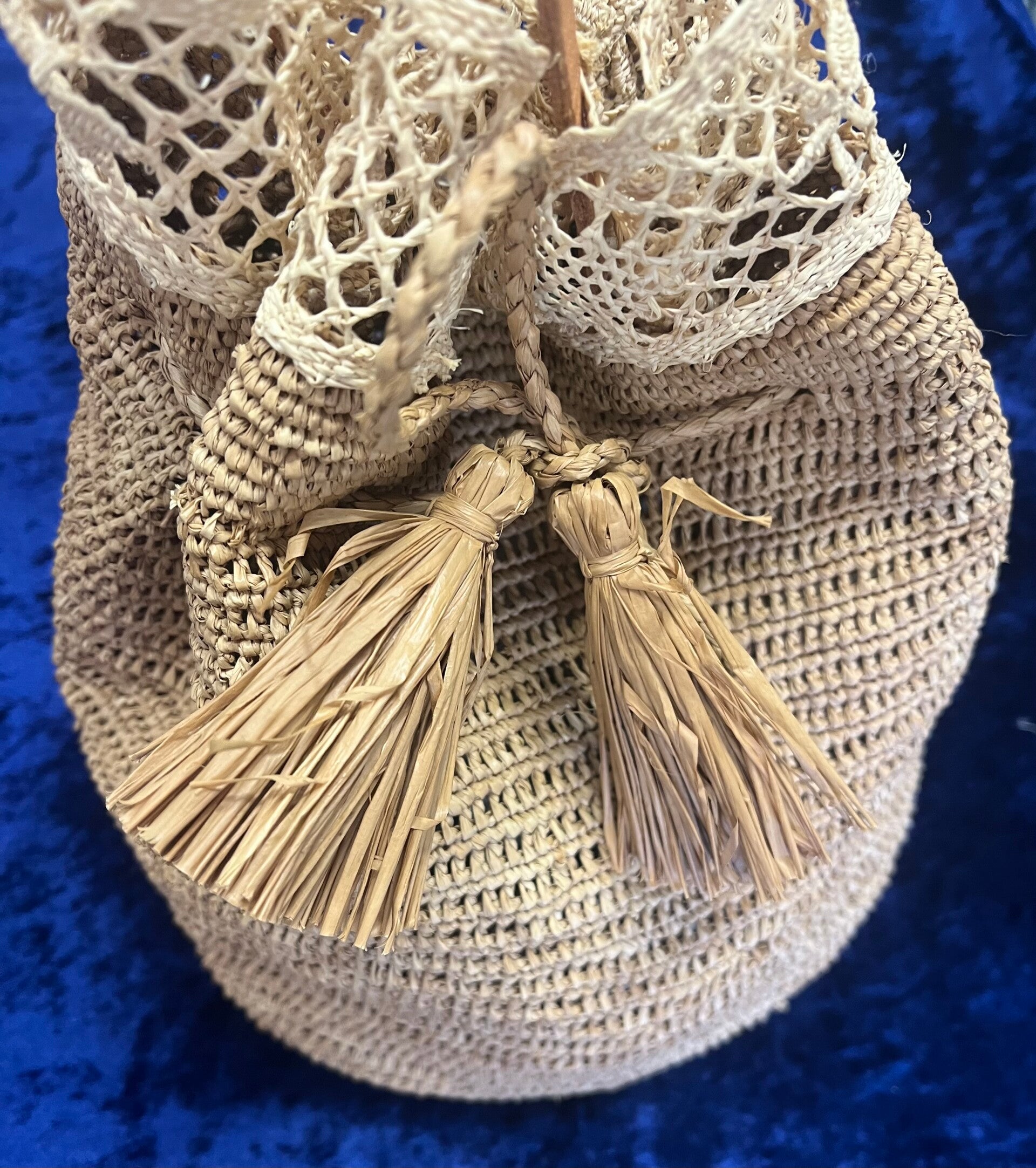 Tanora BOMBA raffia/straw bag