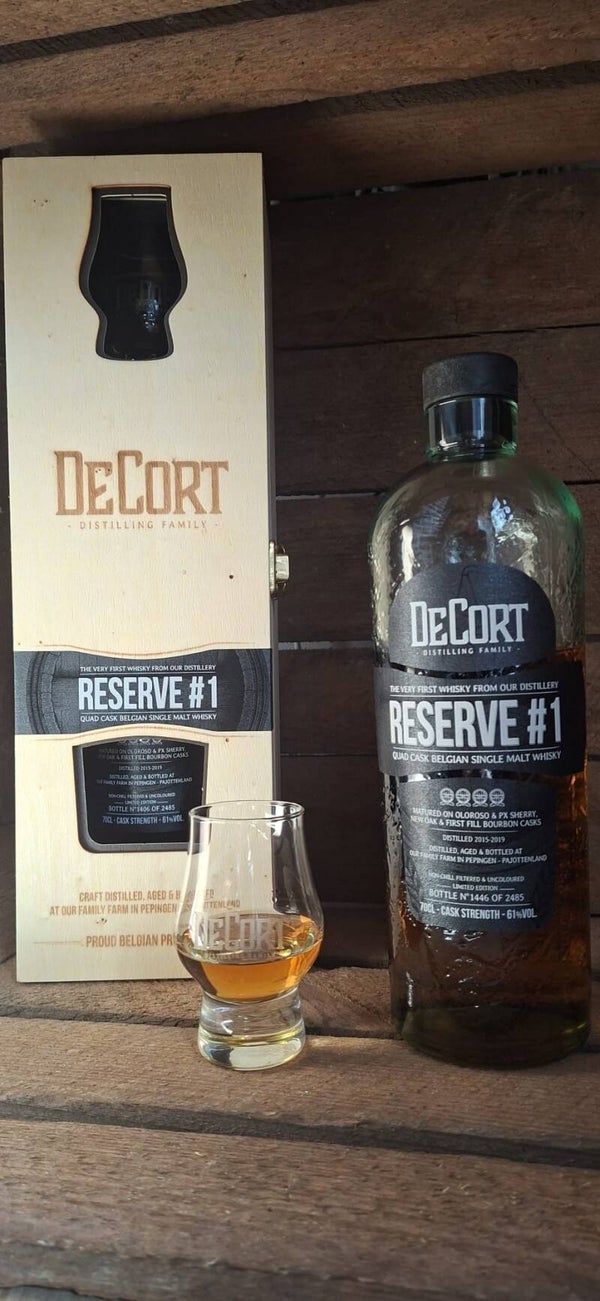 De Cort Pepingen Reserve #1 – First single malt whisky