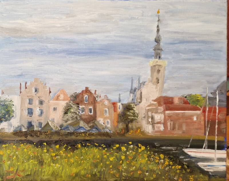 'Veere 2-2' olie op canvas 24*30