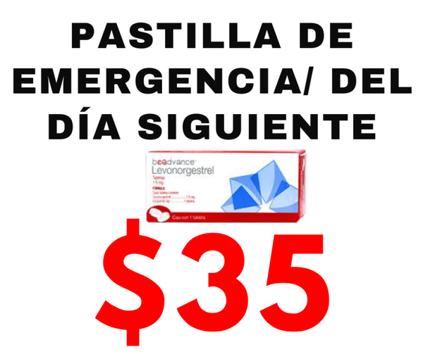 PASTILLA DE EMERGENCIA / DEL DIA SIGUIENTE 1.5mg