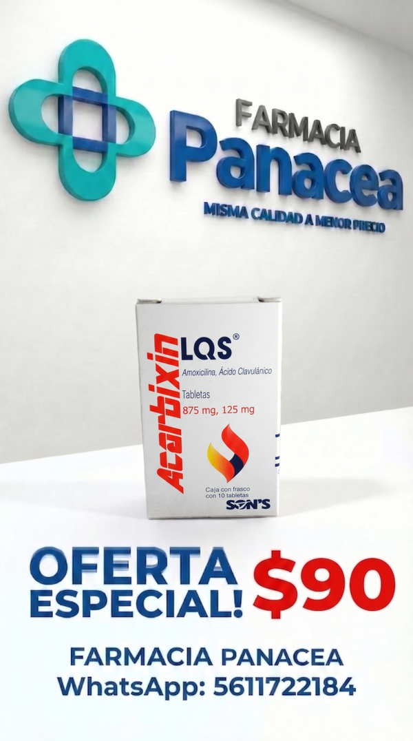 AMOXICILINA, ÁCIDO CLAVULÁNICO 875 mg/125 ml
