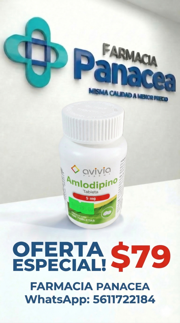 AMLODIPINO 5mg