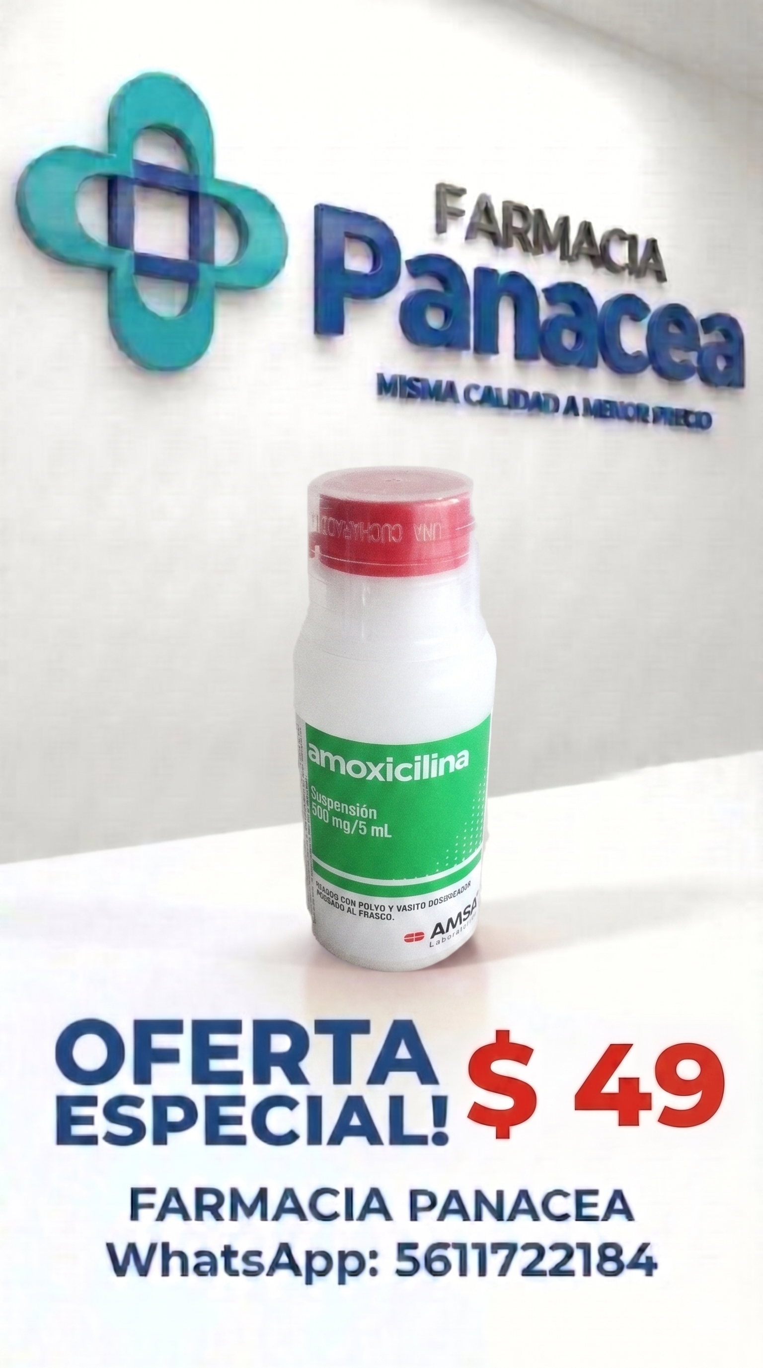 AMOXICILINA 500 mg/5 ml