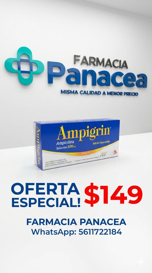 AMPICILINA 500 mg