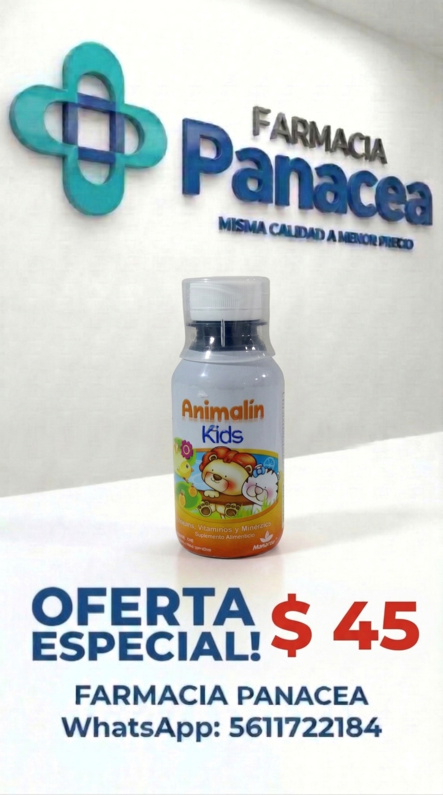ANIMALIN KIDS 120 ml