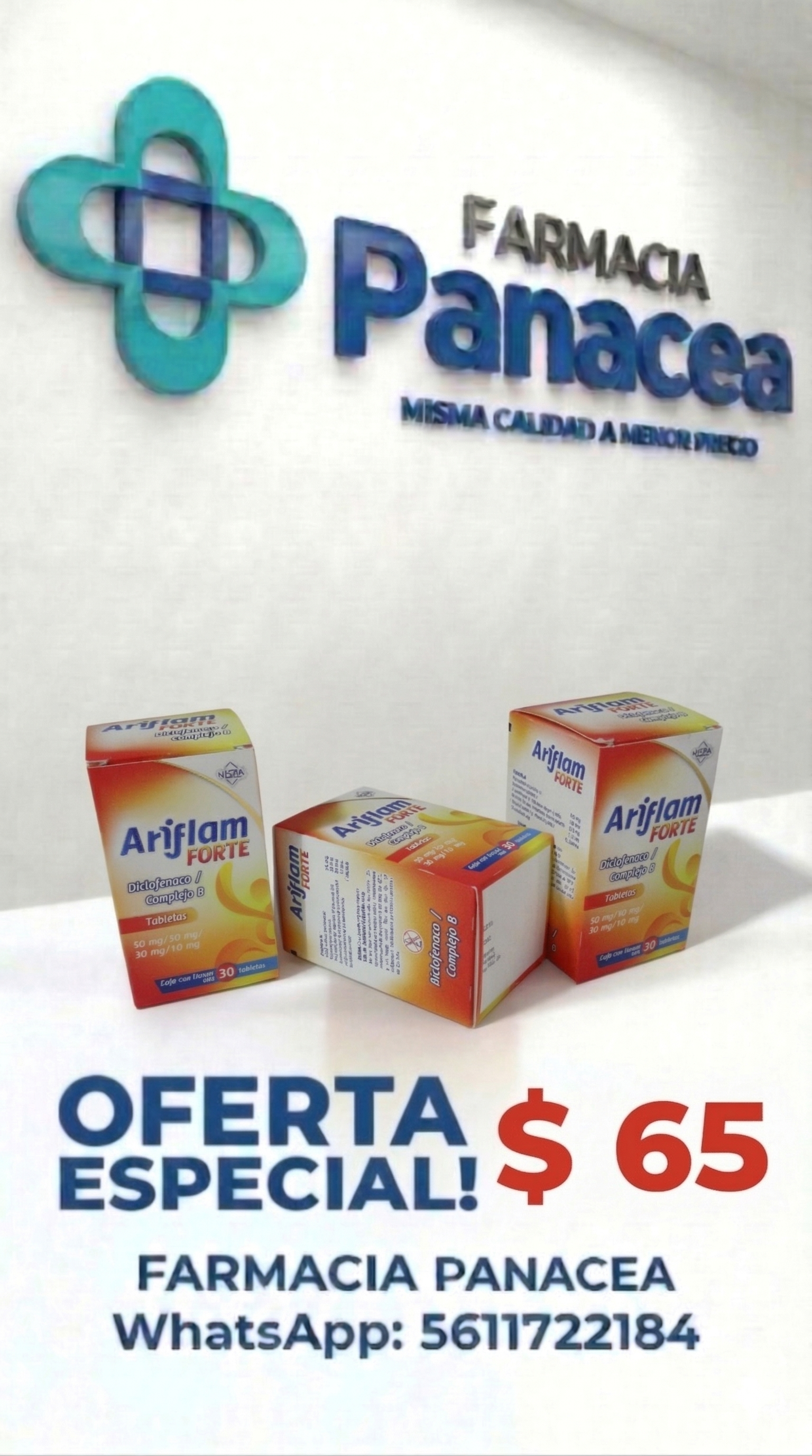 DICLOFENACO, COMPLEJO B 50 mg/50 mg/30 mg/10 mg