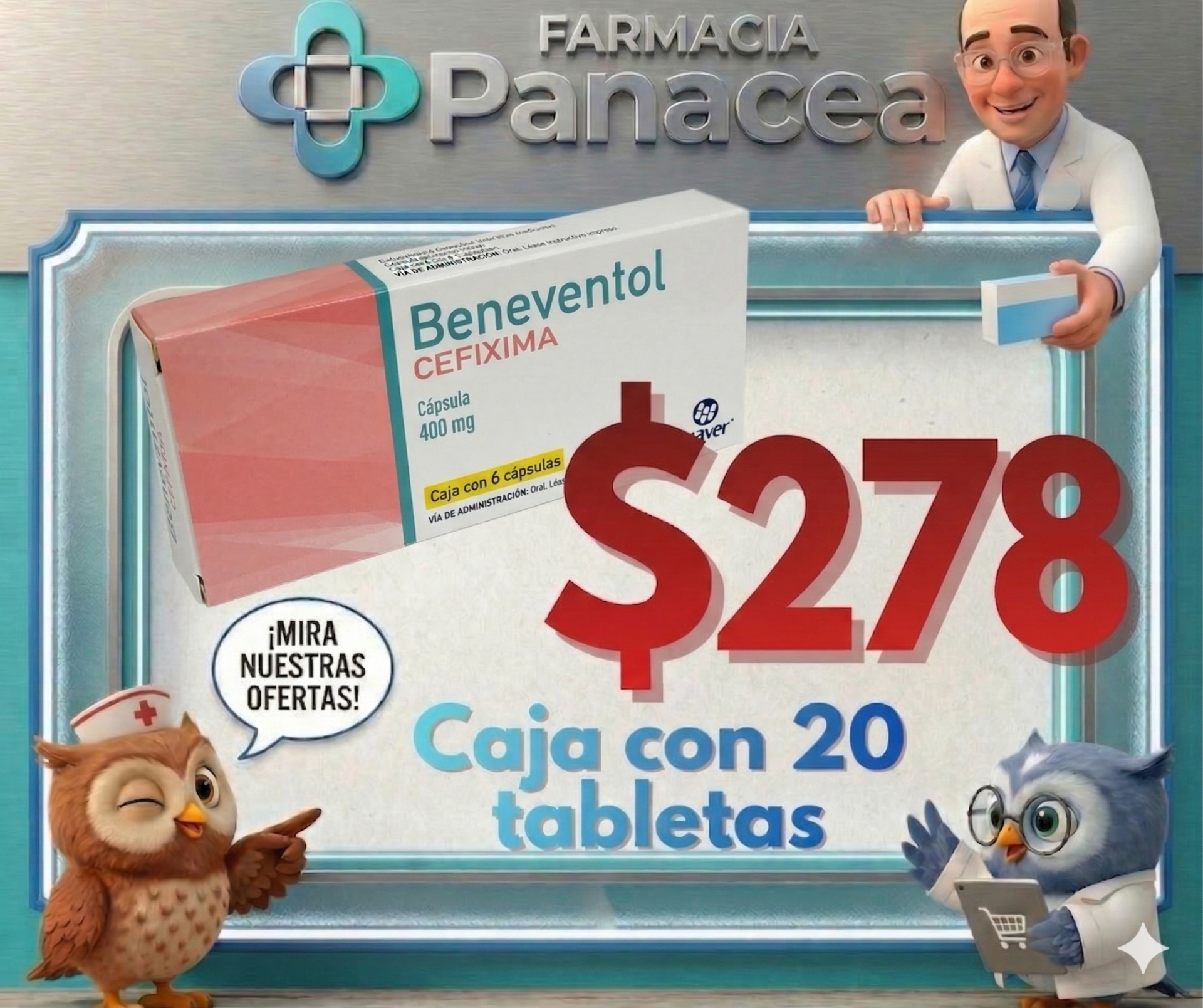 CEFIXIMA 400mg