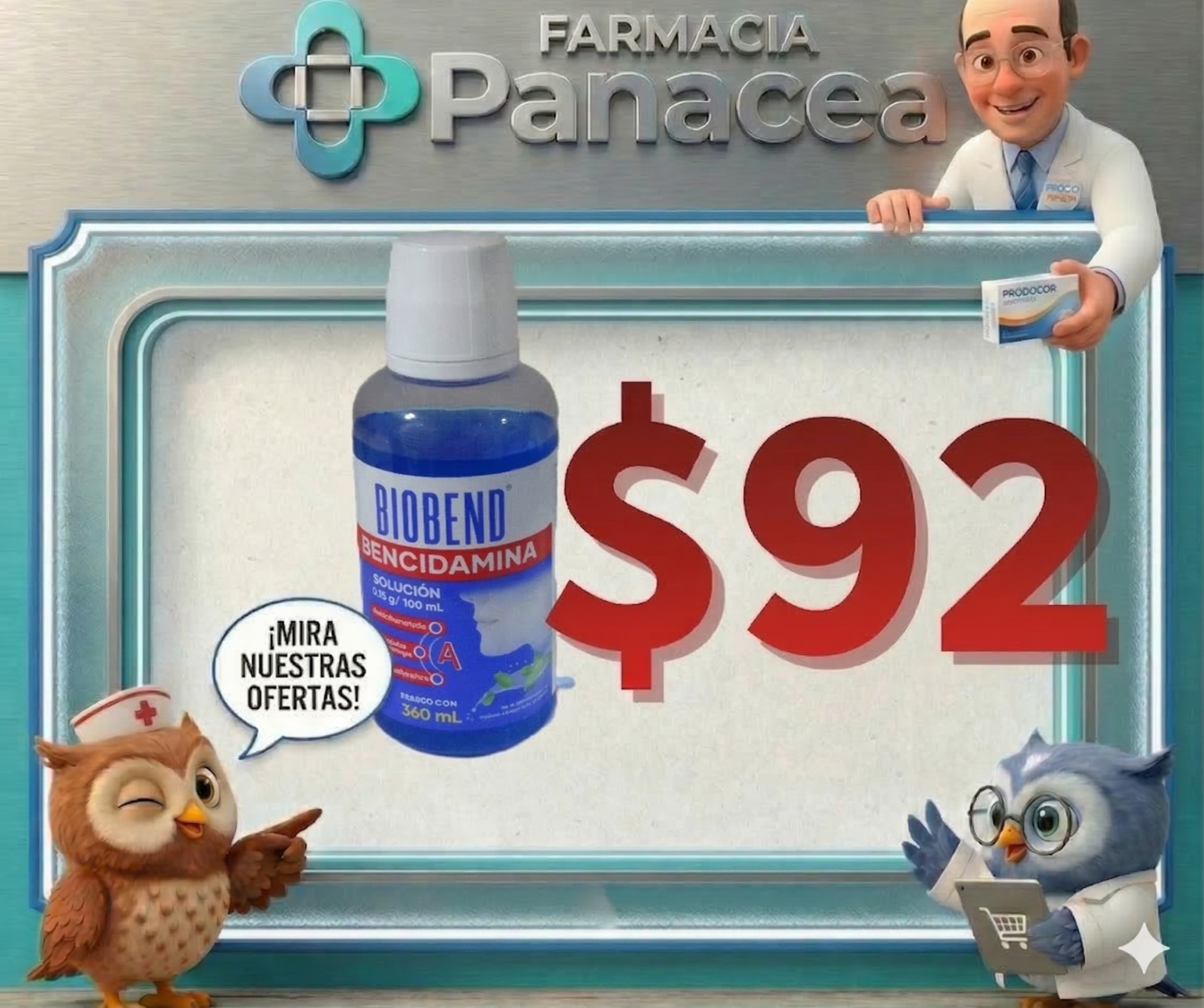 BENCIDAMINA 0.15 g/ 100 ml