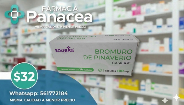 BROMURO DE PINAVERIO 100 mg