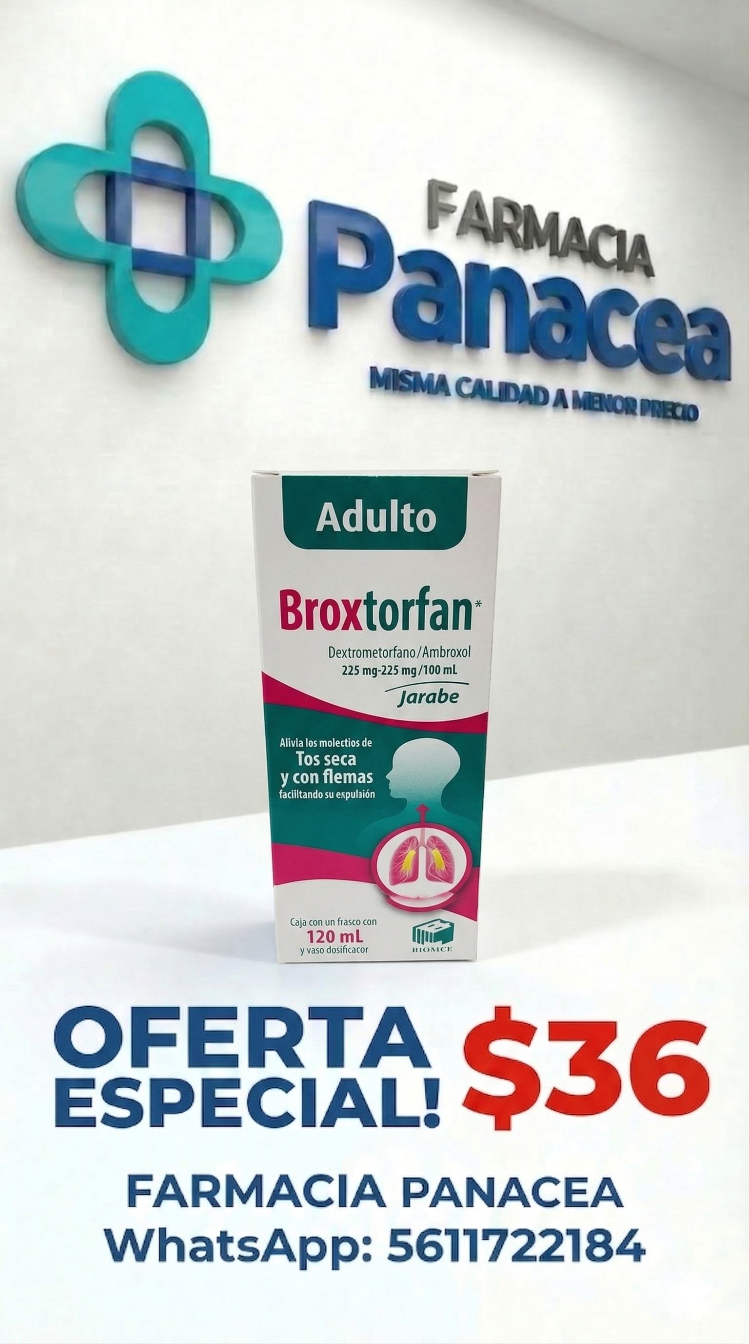 DEXTROMETORFANO, AMBROXOL 225-225 mg/100 ml