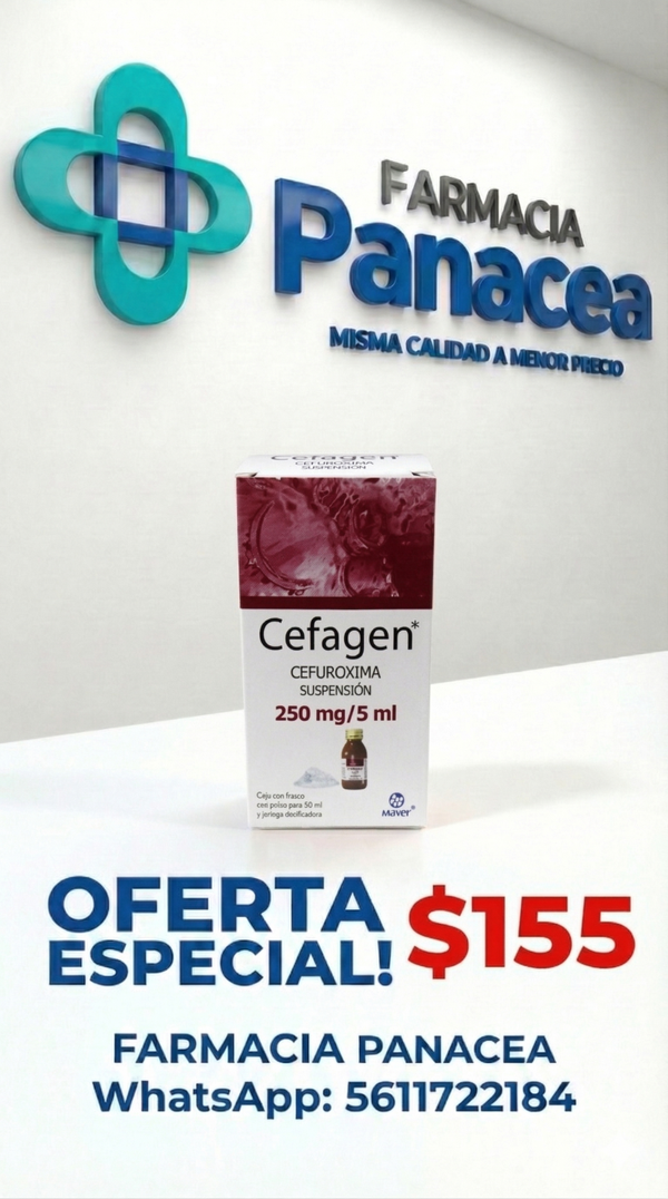 CEFUROXIMA 250 mg/5 ml