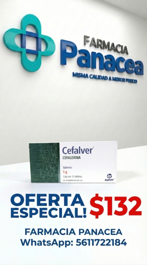 CEFALEXINA 1 g