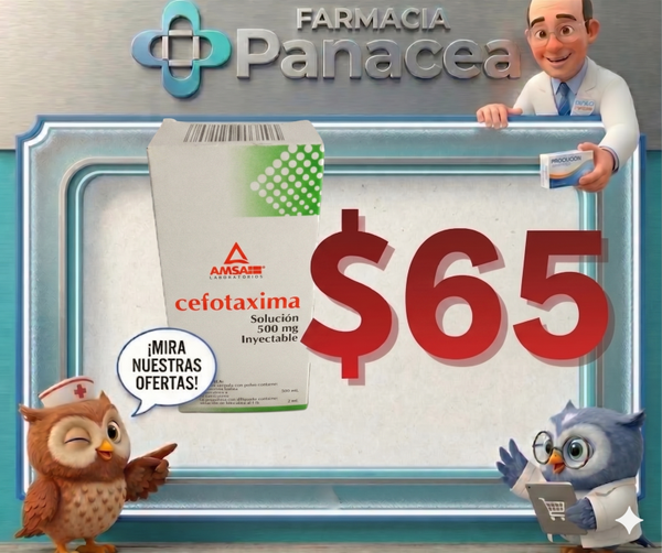 CEFOTAXIMA 500 mg