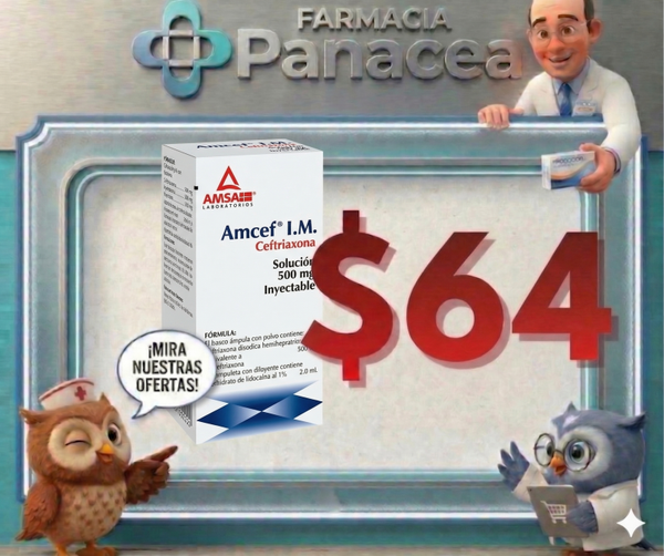 CEFTRIAXONA 500 mg