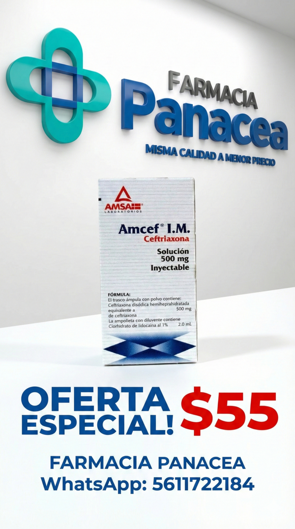 CEFTRIAXONA 500 mg