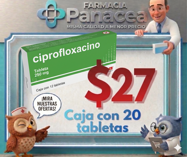 CIPROFLOXACINO 250 mg
