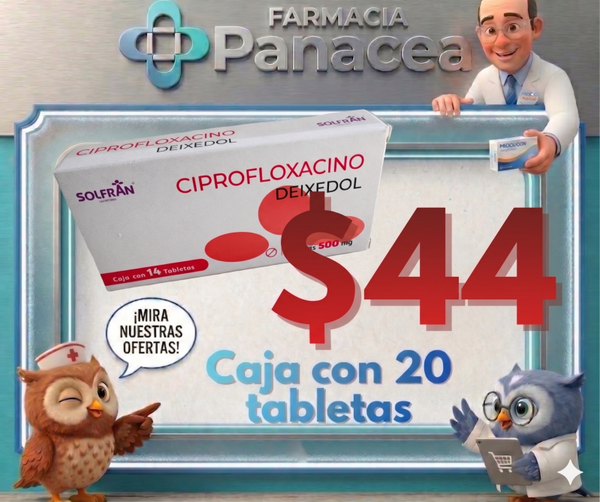 CIPROFLOXACINO 500 mg