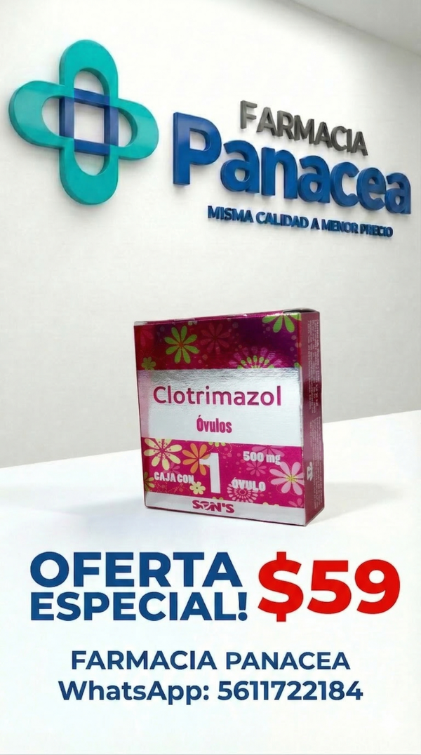 CLOTRIMAZOL 500 mg