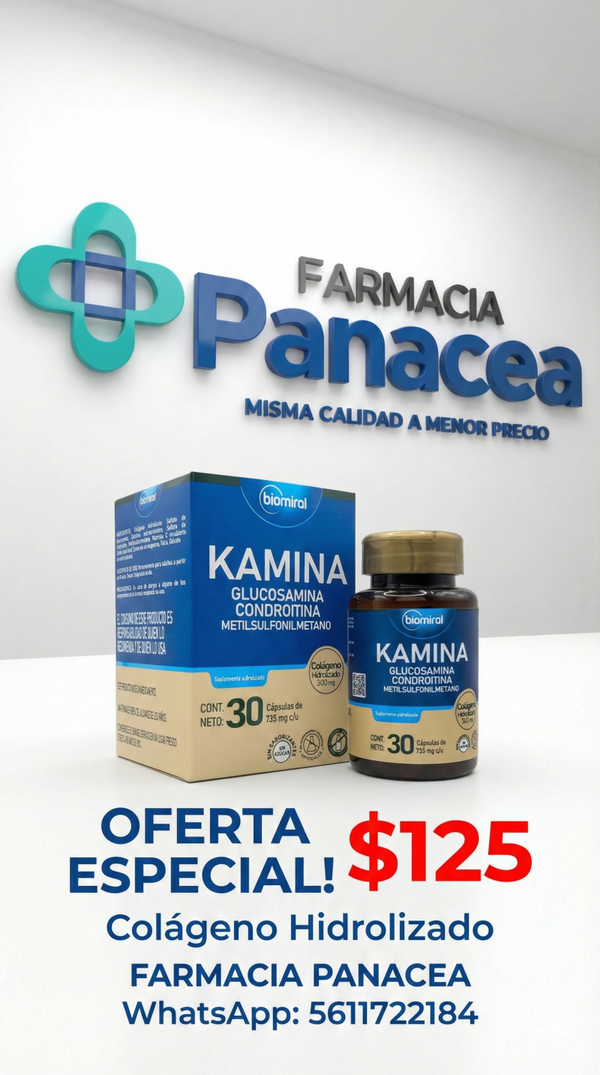 GLUCOSAMINA, CONDROITINA, METILSULFONILMETANO 735 c/u