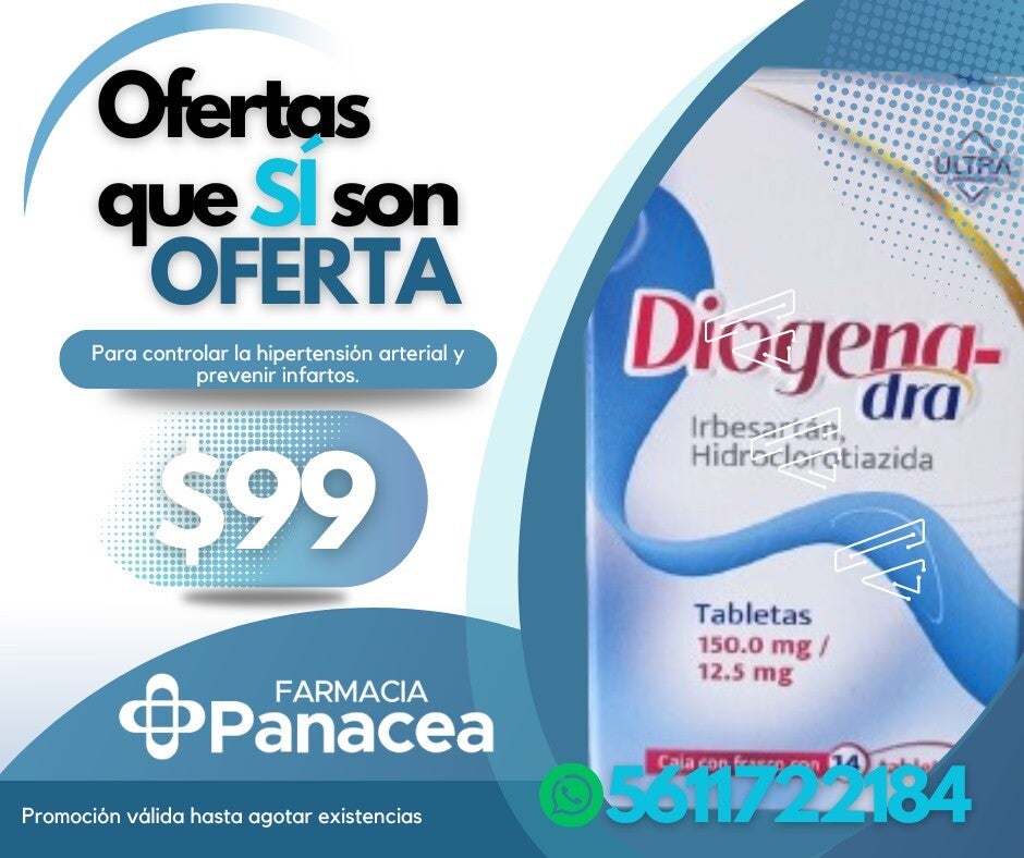 IRBESARTÁN, HIDROCLOROTIAZIDA 150.0mg / 12.5 mg