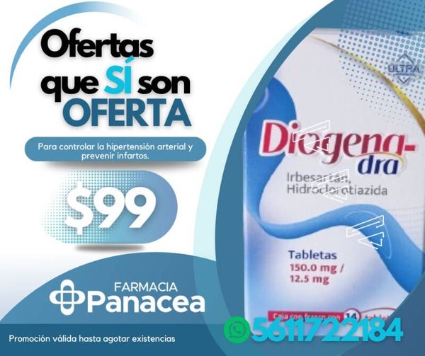 IRBESARTÁN, HIDROCLOROTIAZIDA 150.0mg / 12.5 mg