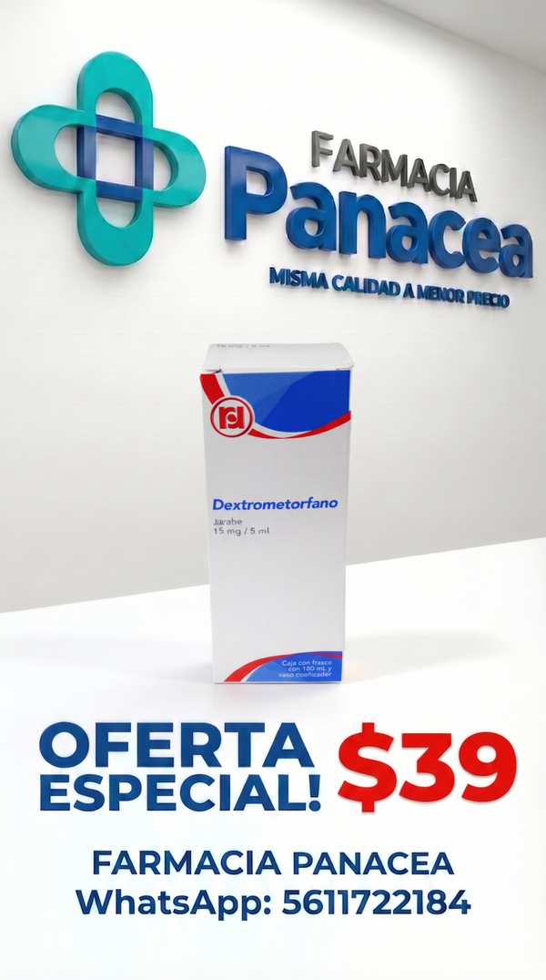 DEXTROMETORFANO 15 mg/5 ml