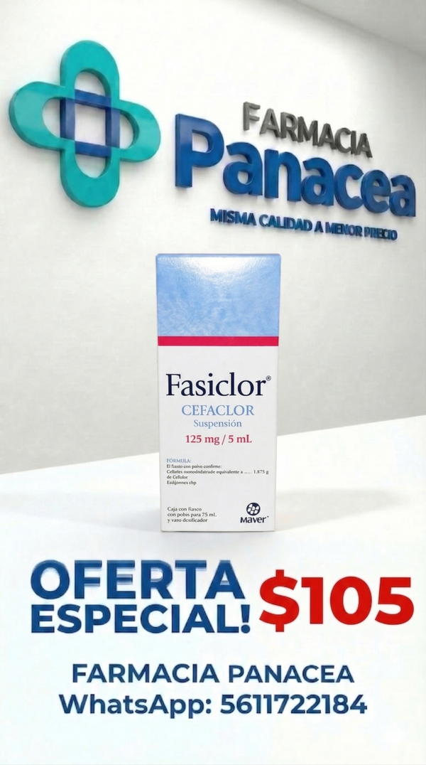CEFACLOR 125 mg/5 ml