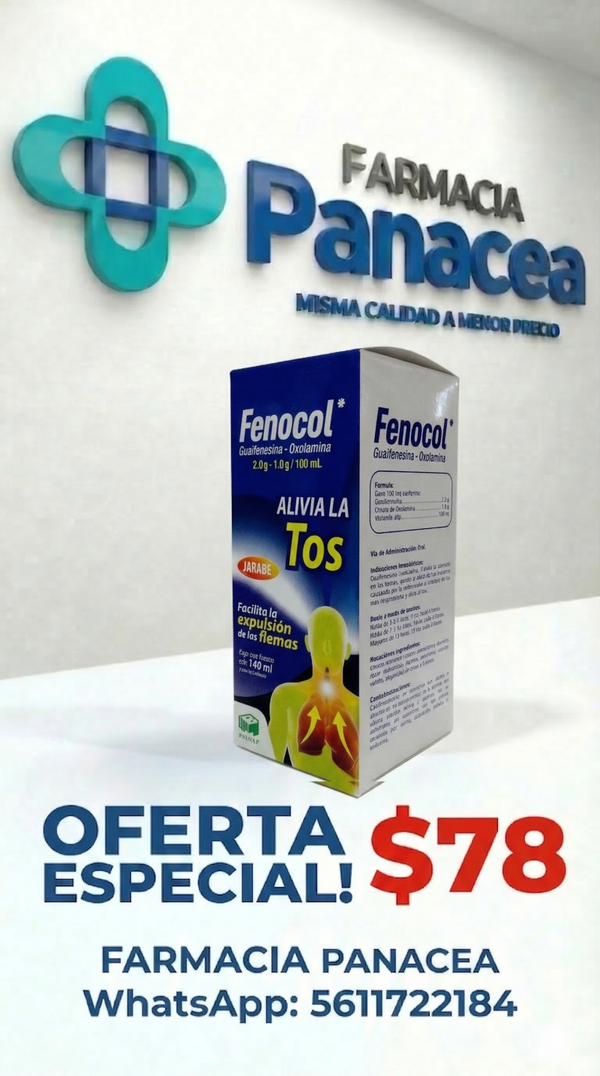 GUAIFENESINA, OXOLAMINA 2.0-1.0 g/100 ml