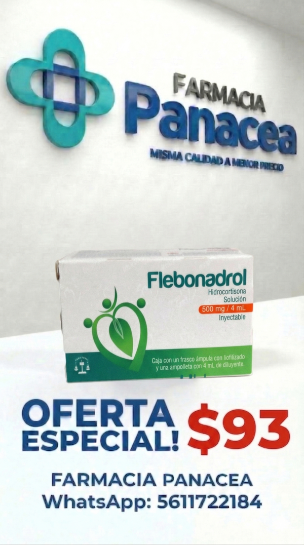 HIDROCORTISONA 500 mg/4 ml